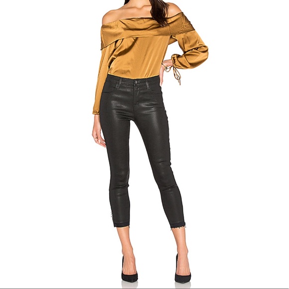 JBRAND Alana High Rise Crop Skinny in Fearless - Picture 1 of 11